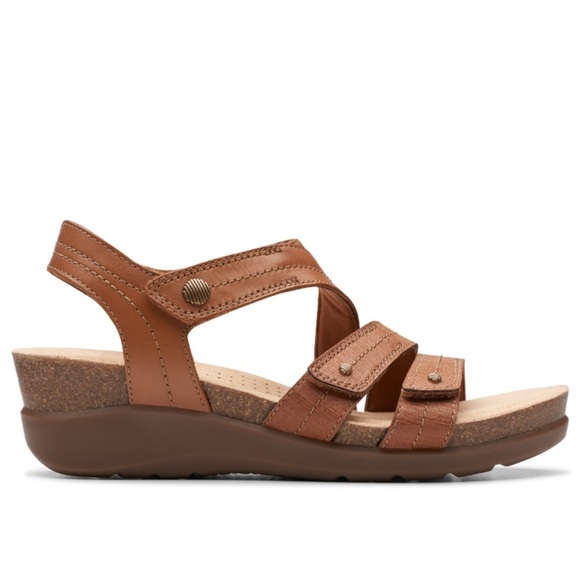 Clark’s Calenne Clara Velcro women’s sandals sz 12 nwob - Picture 6 of 7